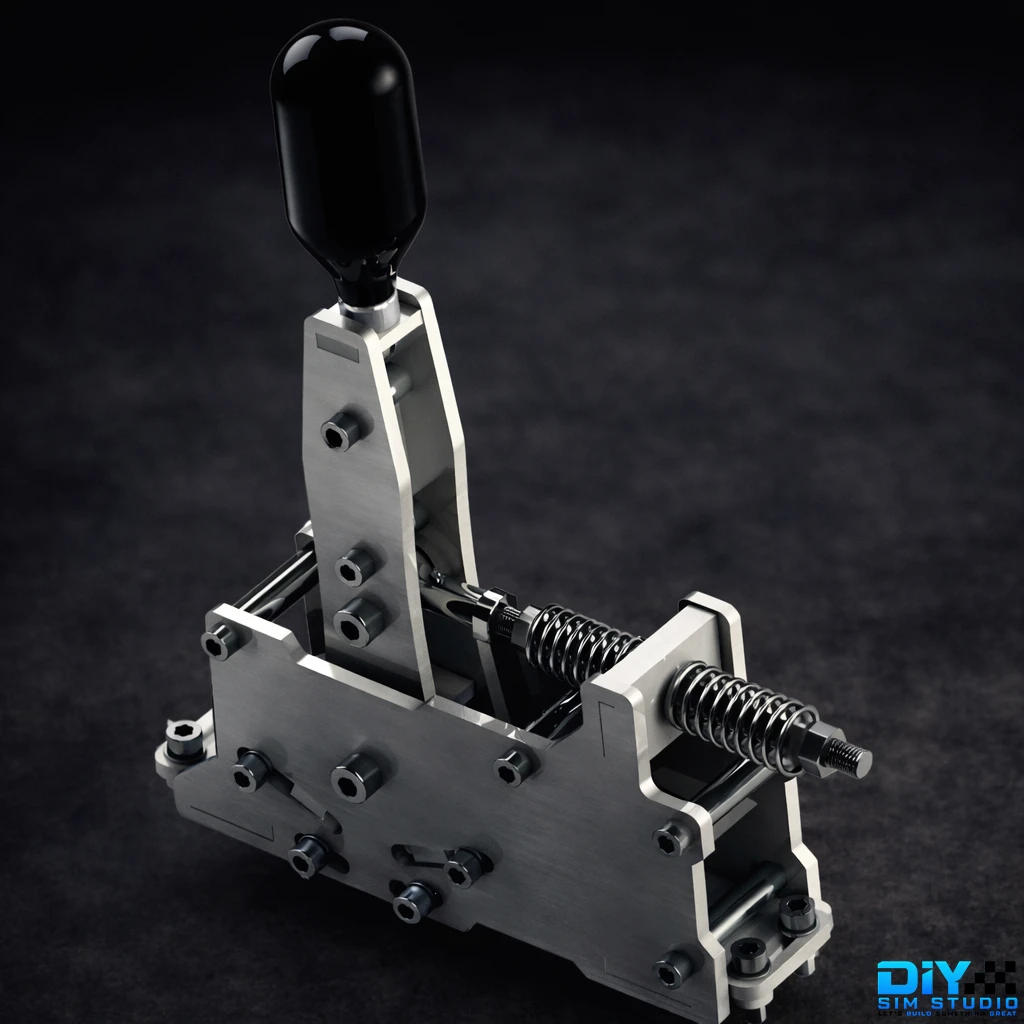 Sim Racing Sequential Shifter – CAD Plans for DIY Build