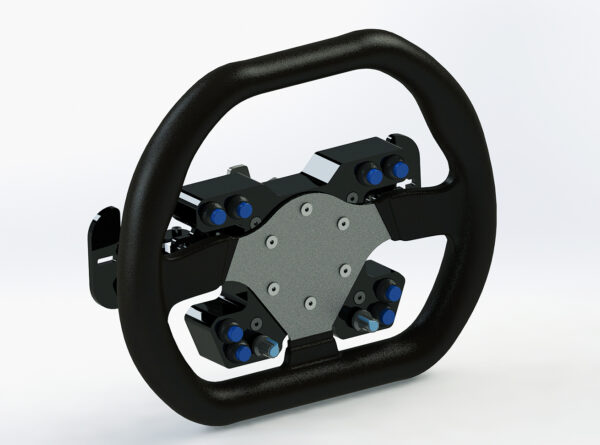 DIY Sim Racing Button Plate