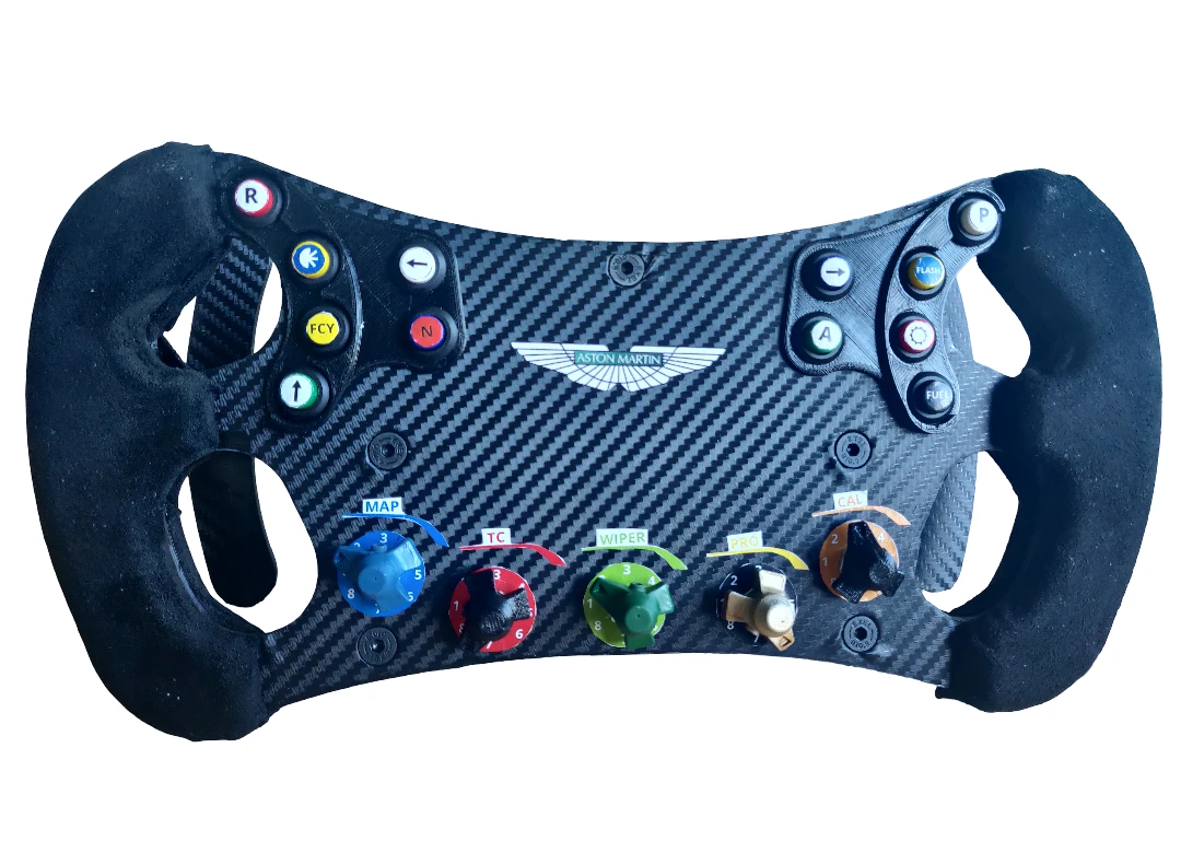 DIY Aston Martin GTE Vantage Steering Wheel