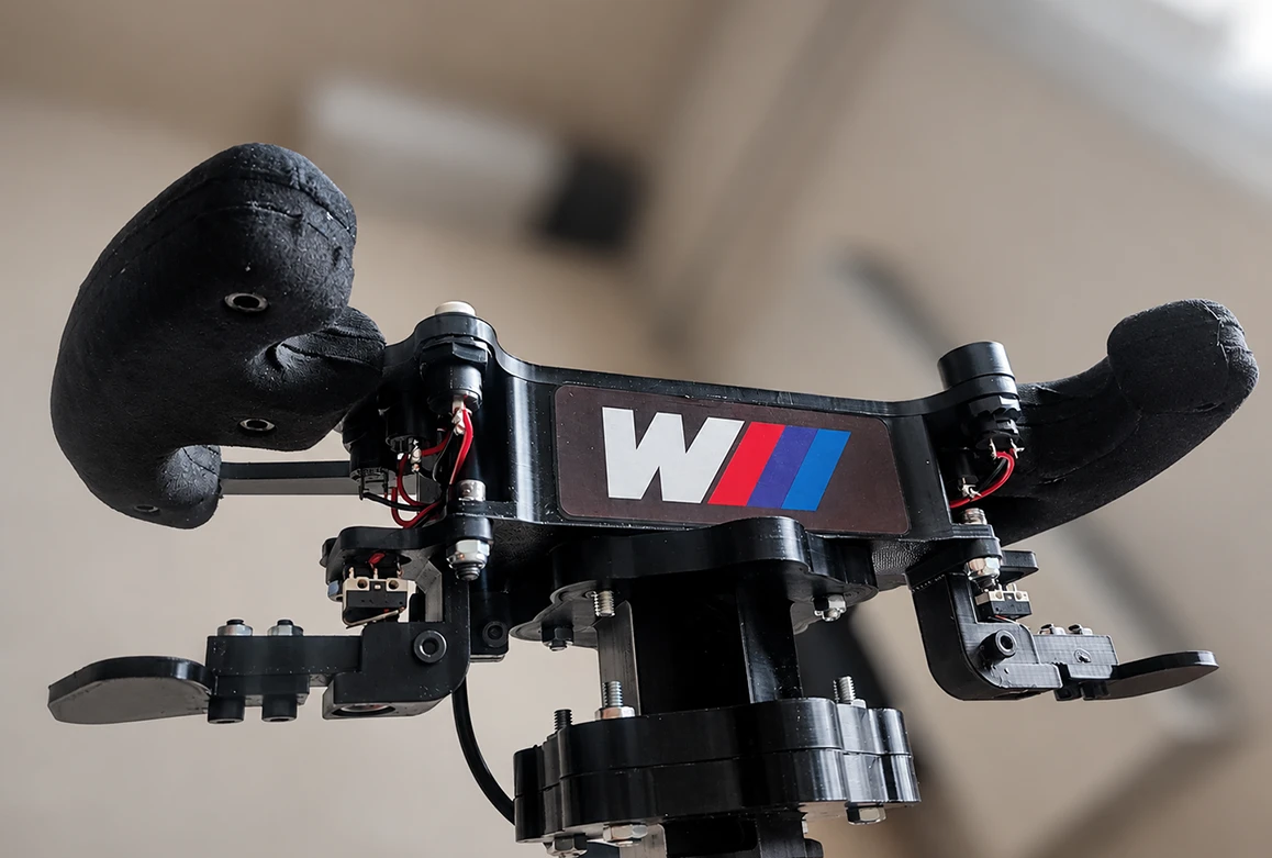 DIY BMW DTM Steering Wheel
