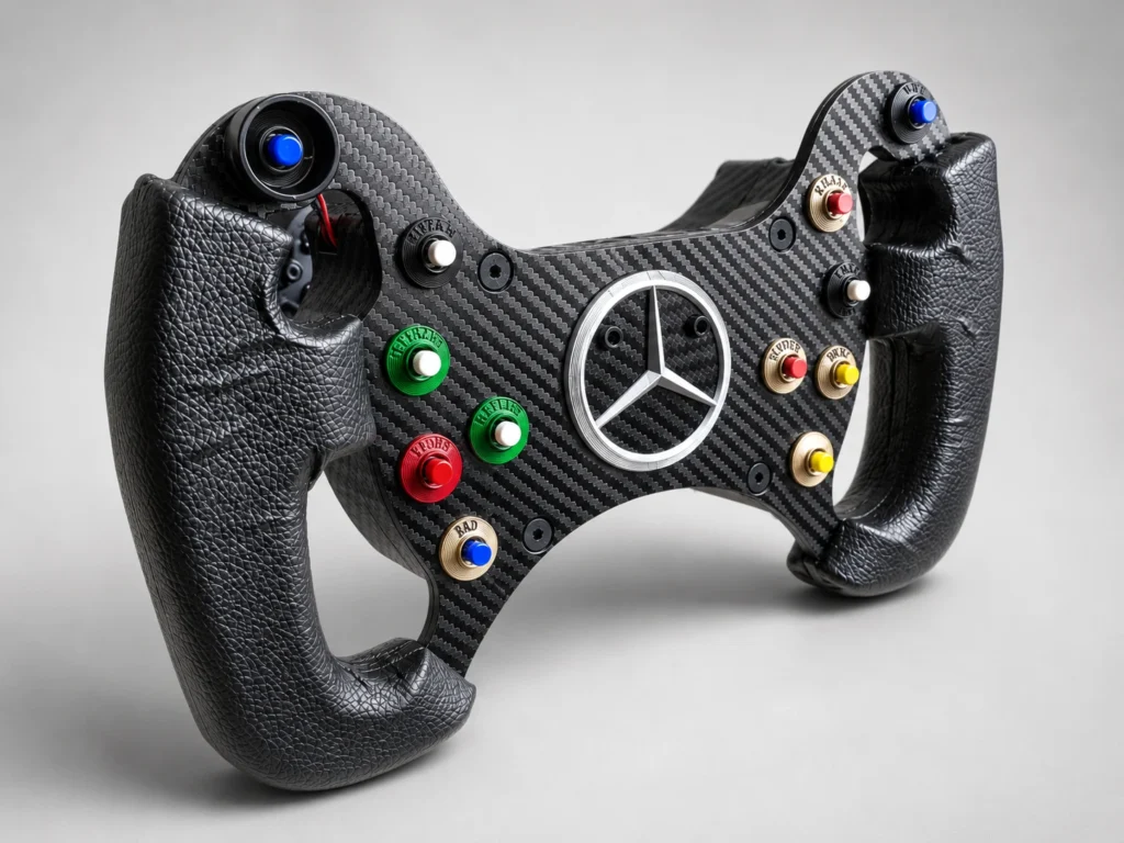 DIY Mercedes AMG GT3 Steering Wheel