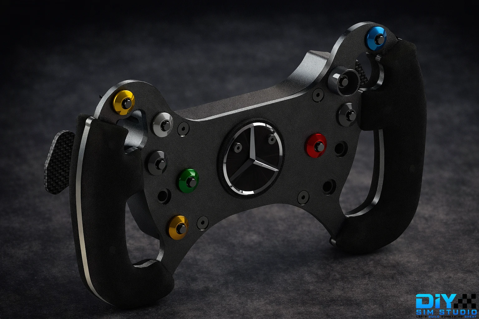 DIY Mercedes AMG GT3 Steering Wheel