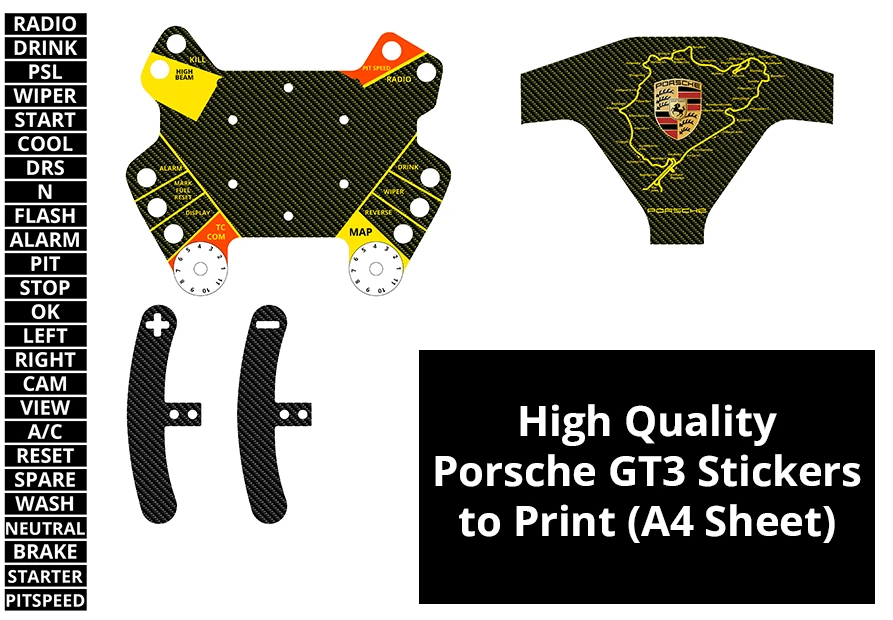 porsche 911 GT3 sim racing