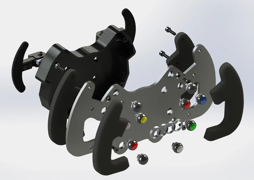 DIY Audi DTM Steering Wheel