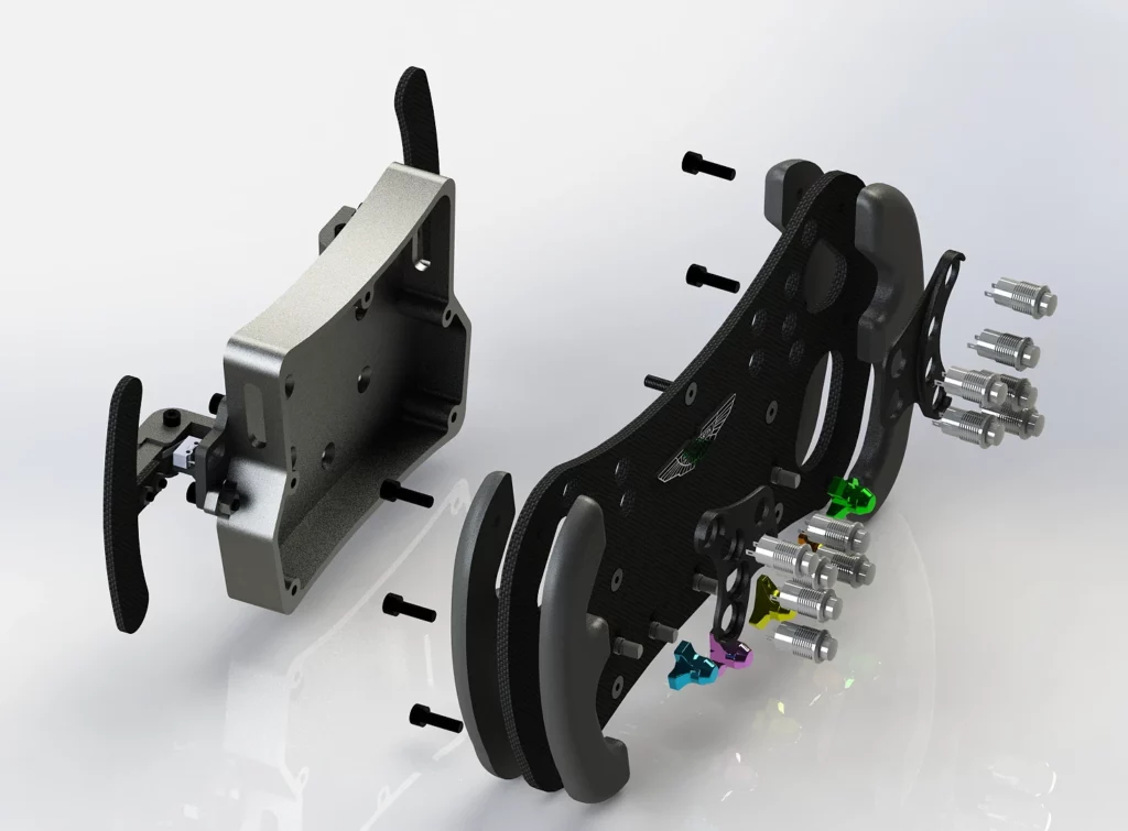 DIY Aston Martin GTE Vantage Steering Wheel