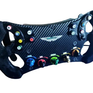 diy aston martin steering wheel - sim racing replica
