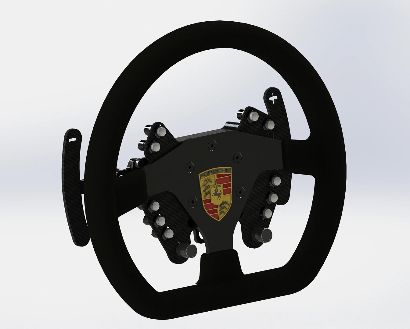 DIY Porsche 911 GT3 Button Plate