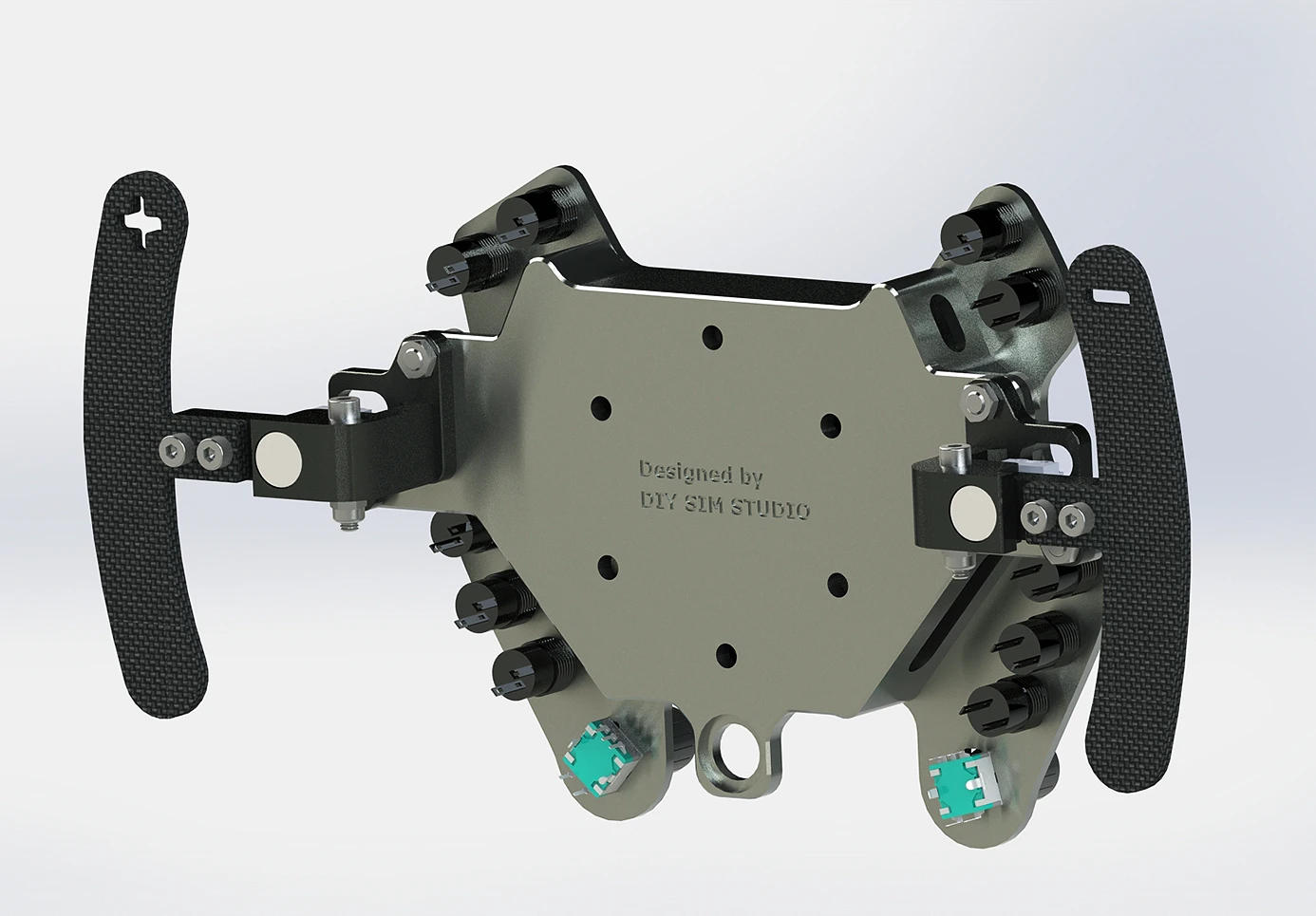 DIY Porsche 911 GT3 Button Plate