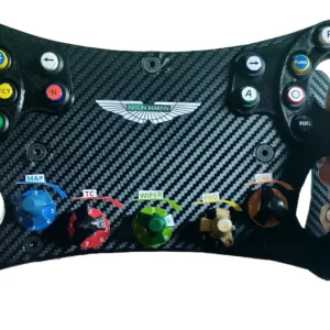 diy sim racing steering wheel aston martin replica