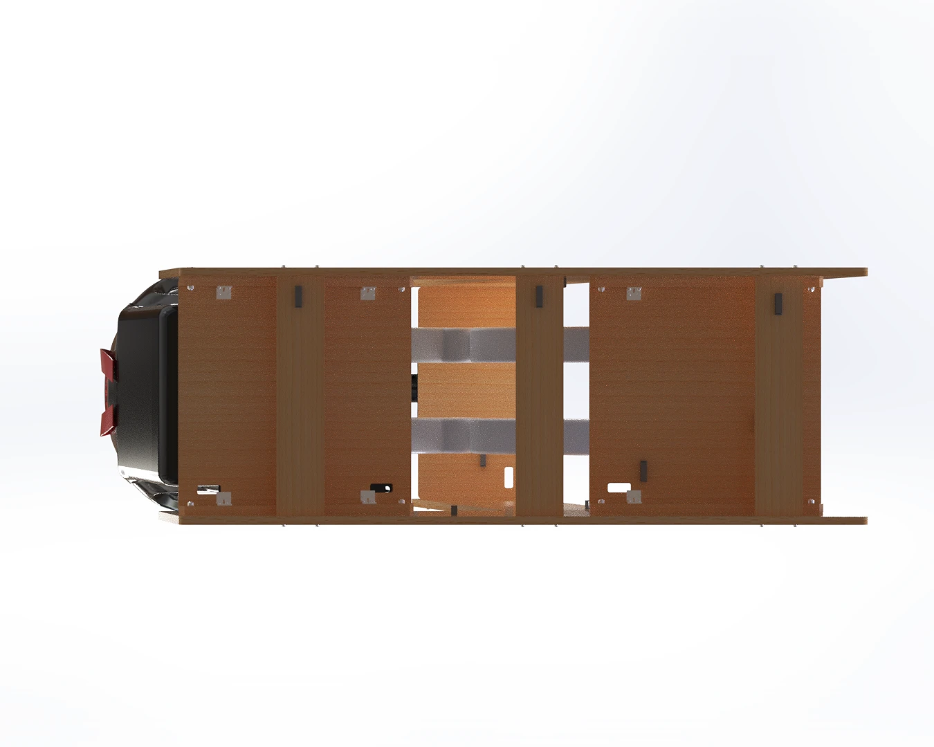 DIY Wood Sim Racing Rig - Free CAD Plans - Image 5