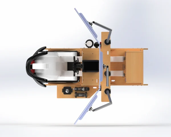 Complete DIY Wood Sim Rig - Premium CAD Plans - DIY Sim Studio