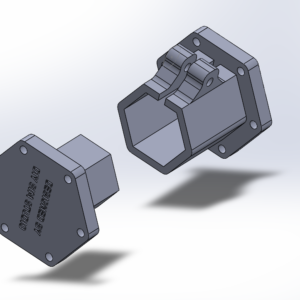 DIY 3D Printed Quick Release 70mm PCD 02