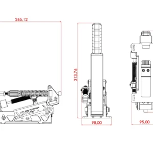 DIY Load Cell Handbrake - Hydraulic Damper Ready