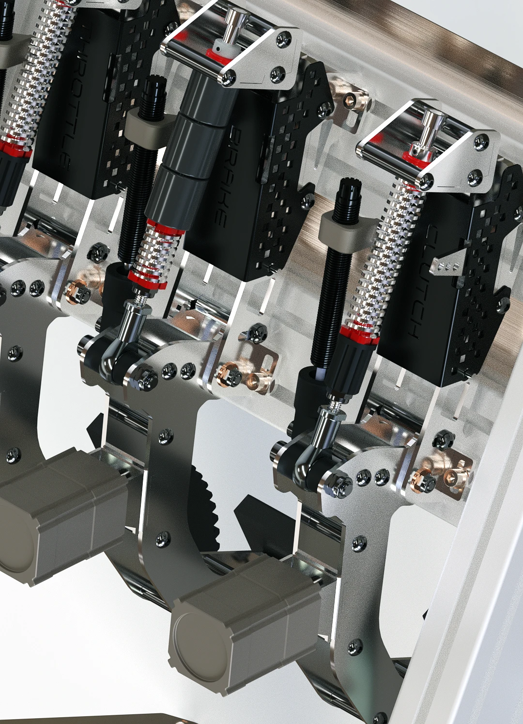 SteelForce Inveted Pro Pedals - CAD Plans for DIY Load Cell Pedals