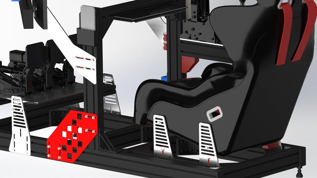 diy sim rig aluminum