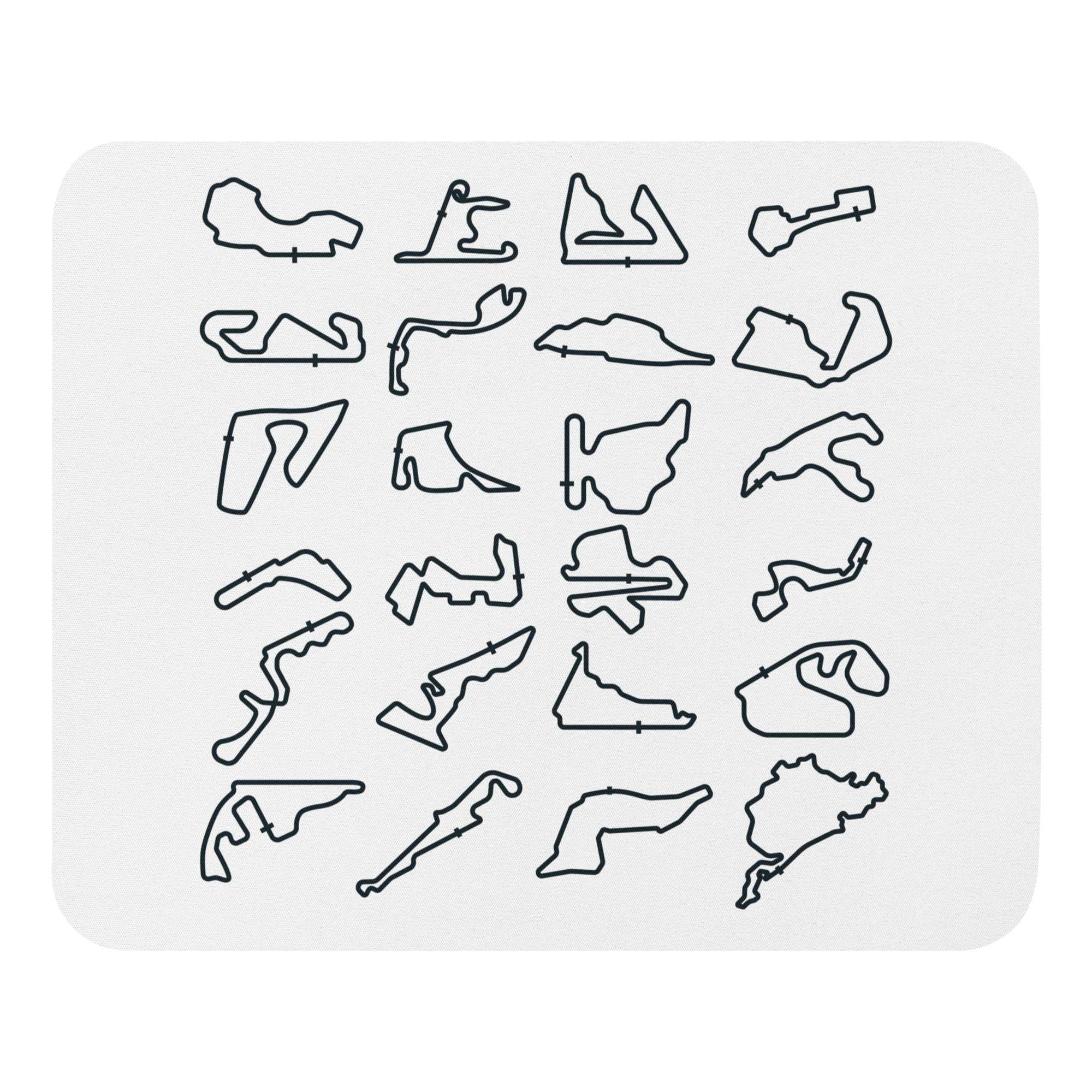 Racing Tracks Mouse pad - Image 2