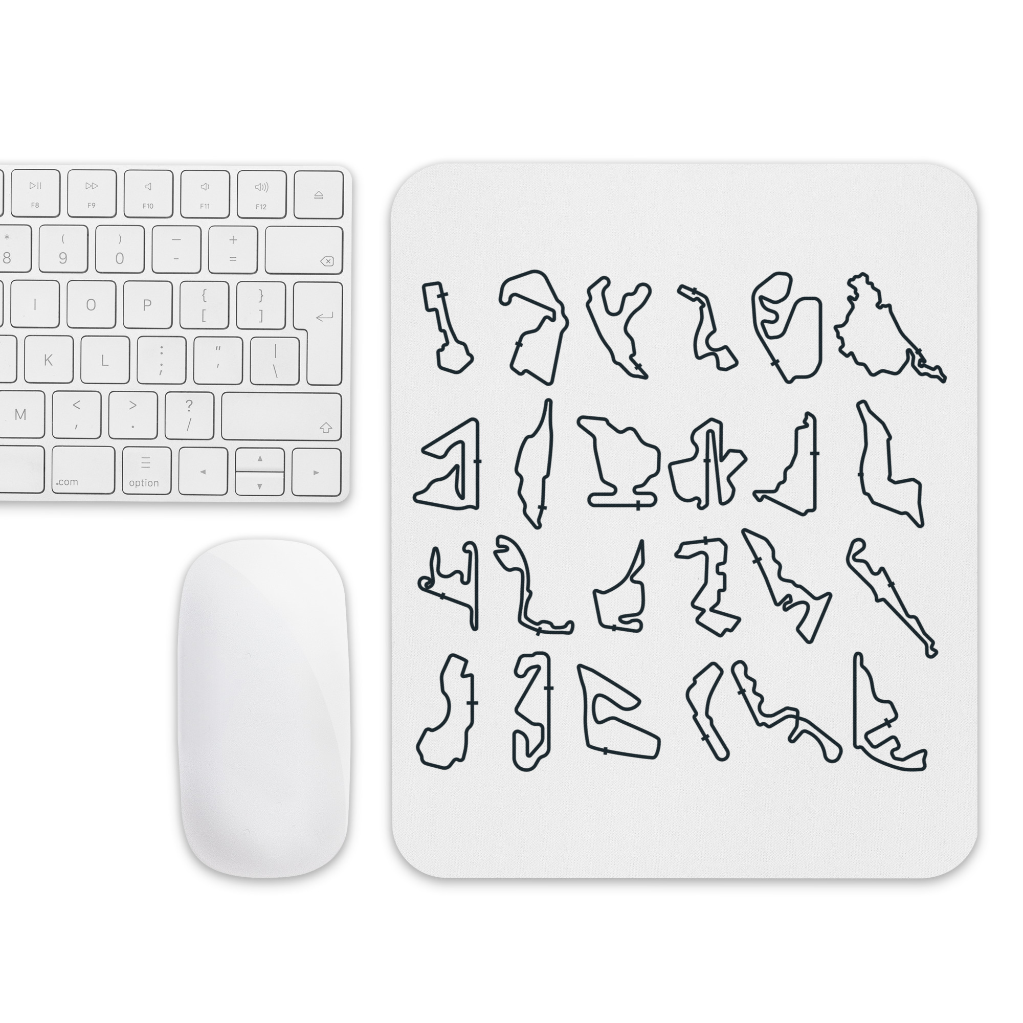 Racing Tracks Mouse pad - Image 3