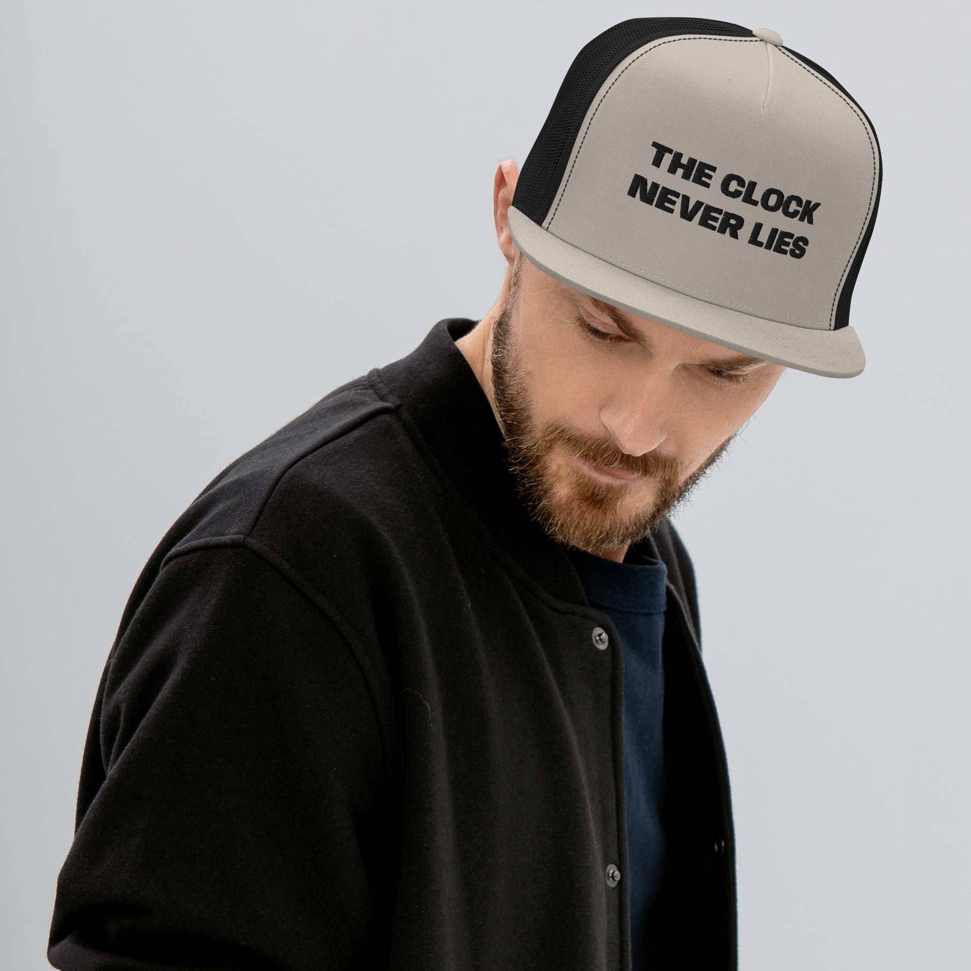THE CLOCK NEVER LIES - Trucker Cap