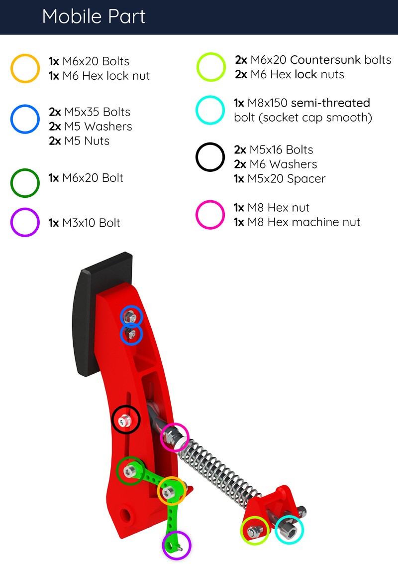 ree 3D Printed Sim Racing Pedals – STL Files