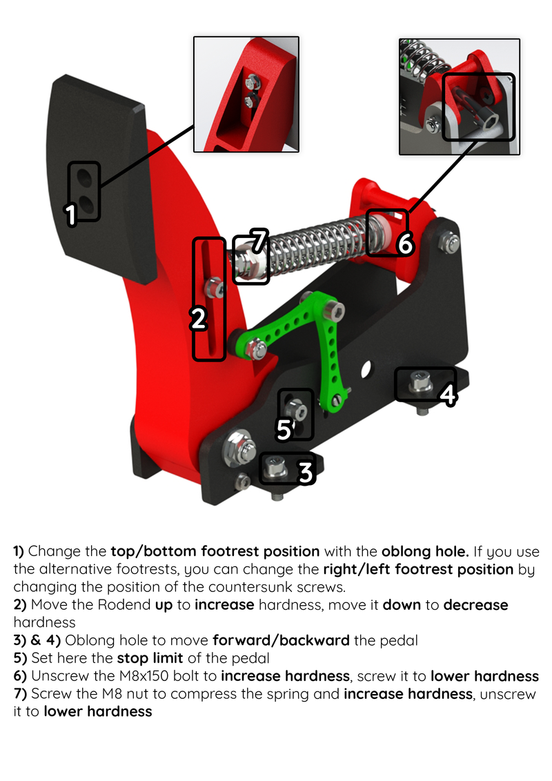 ree 3D Printed Sim Racing Pedals – STL Files