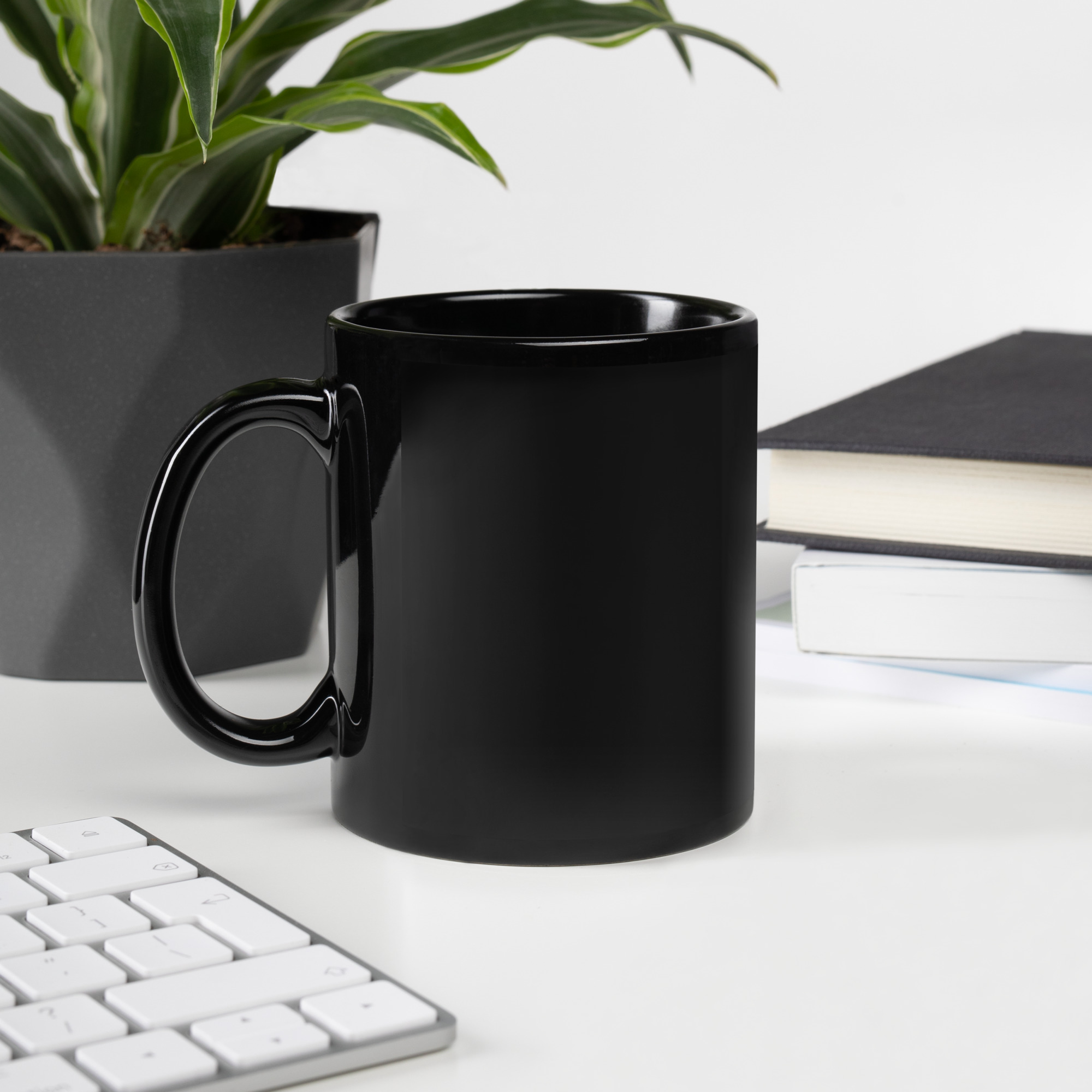 DRIVEN BY PASSION. FUELED BY ADRENALINE. - Black Glossy Mug - Image 2