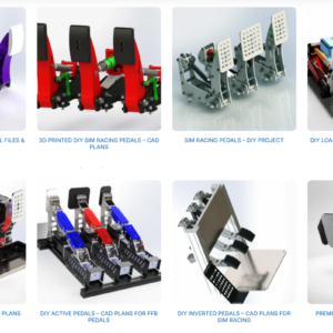 sim racing diy pedals