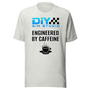 ENGINEERED BY CAFFEINE - Unisex t-shirt